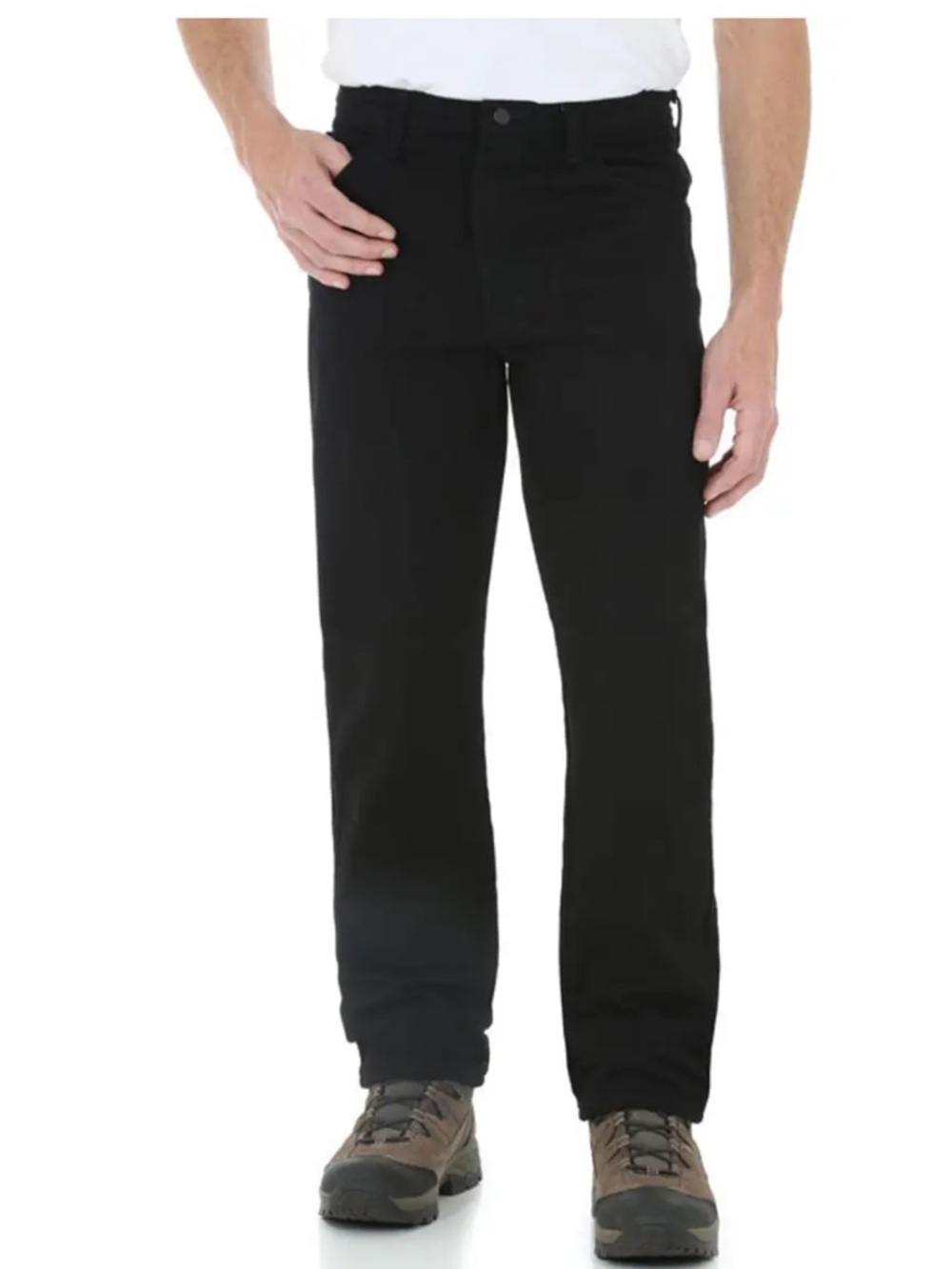 Rustler Men's Black Straight Jeans